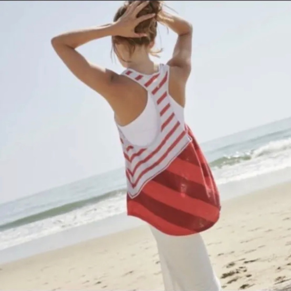 LAST ONE 💋 Free People Movement Keep Rolling Tank - RED ❤️ - Picture 3 of 16